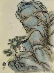 Peinture chinoise de Catherine Frantz